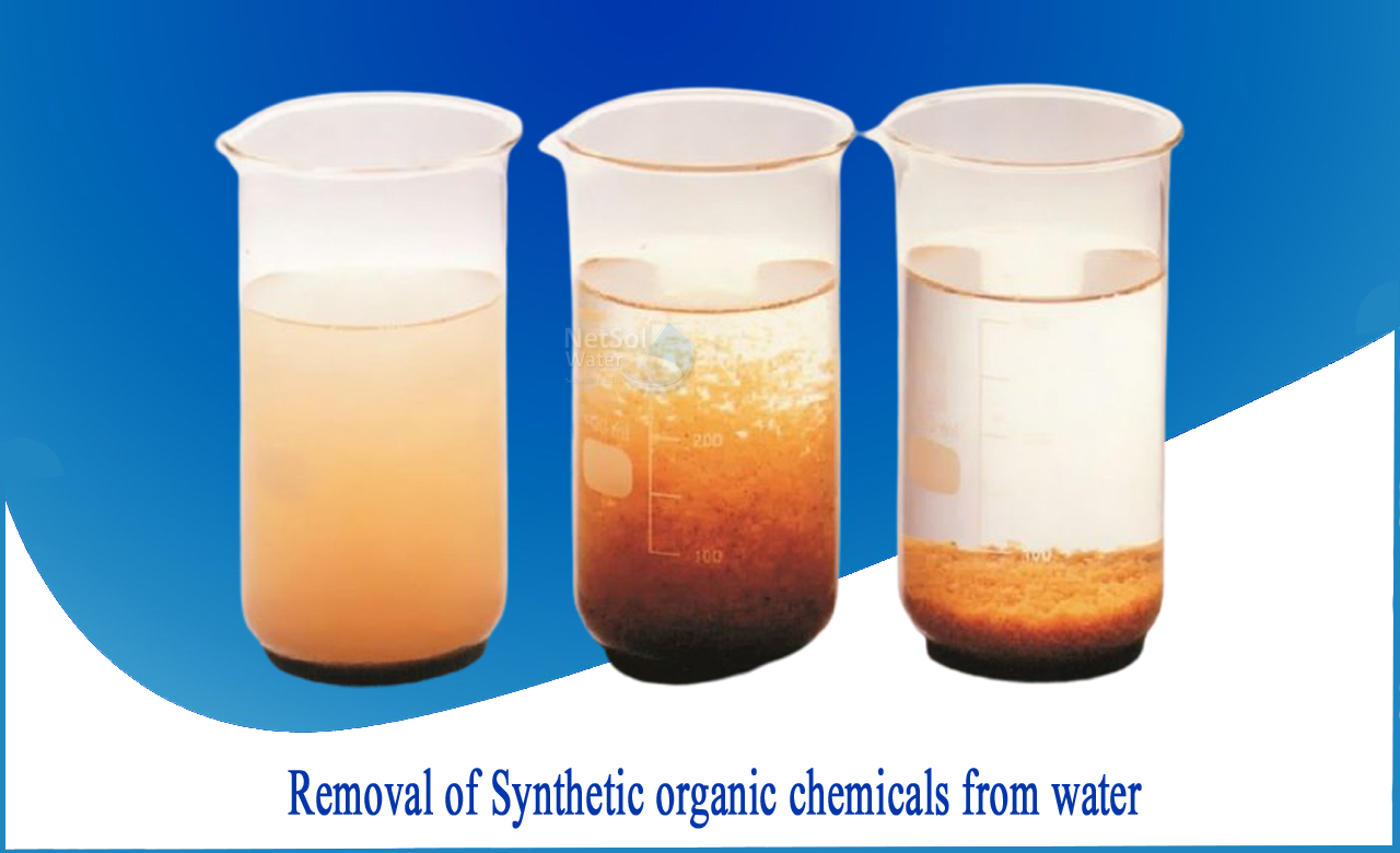 organic chemicals, remove synthetic chemicals from water, What are synthetic organic chemicals